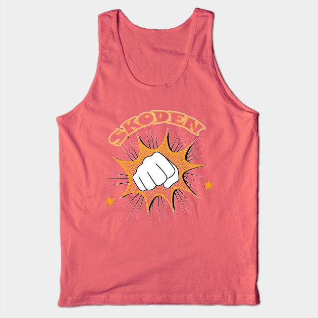 SKODEN flash KO fist design Tank Top by Rezzafied ClassX